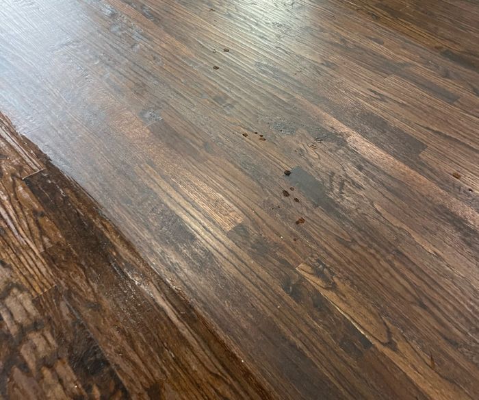 Hardwood Floor Cleaning Results