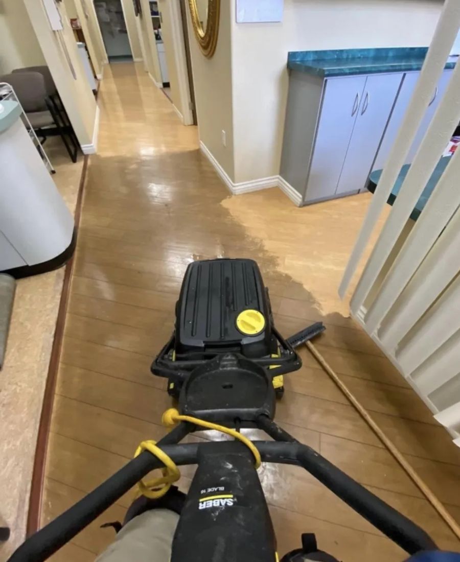 Vinyl Floor Cleaning in Allen TX